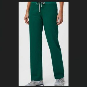 Figs Kade Scrub Pants in Hunter Green